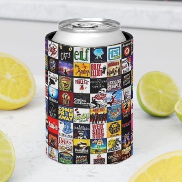 NWOT. Broadway Musical Can Cooler. - Picture 1 of 2